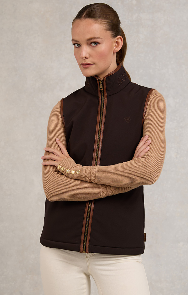 Stamford Gilet (Chocolate)