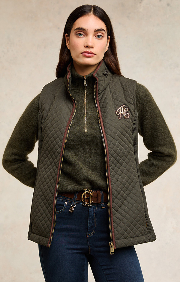 Cambridge Gilet (Dark Olive)
