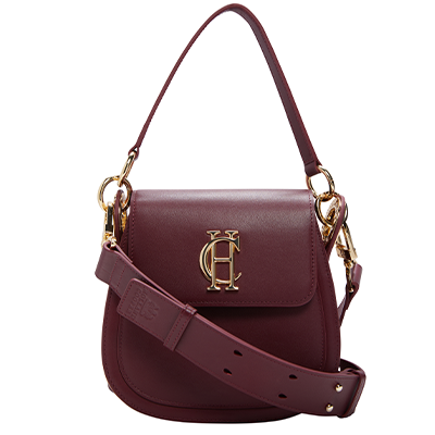 Chelsea Saddle Bag (Merlot)