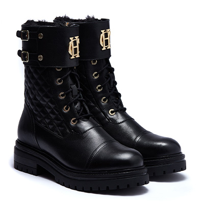 Camden Biker Boot (Black)