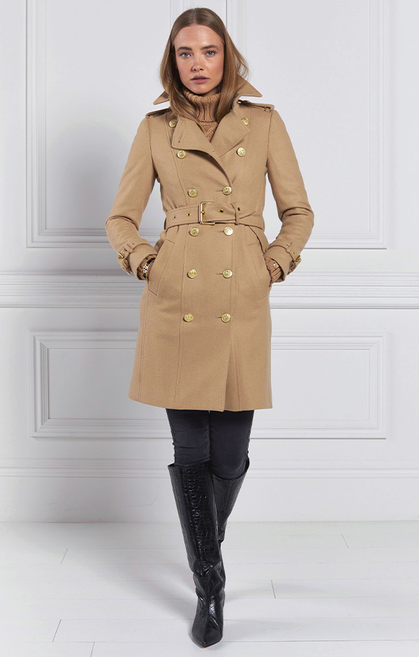 Marlborough Trench Coat (Camel)