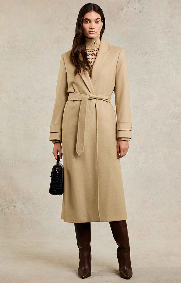 Wrap Coat (Camel)
