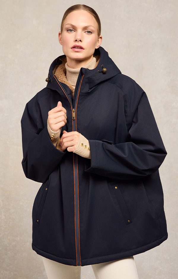 One-Size Waterproof Jacket (Ink Navy)