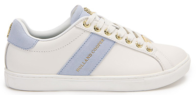 Knightsbridge Court Trainer (White Smokey Blue)