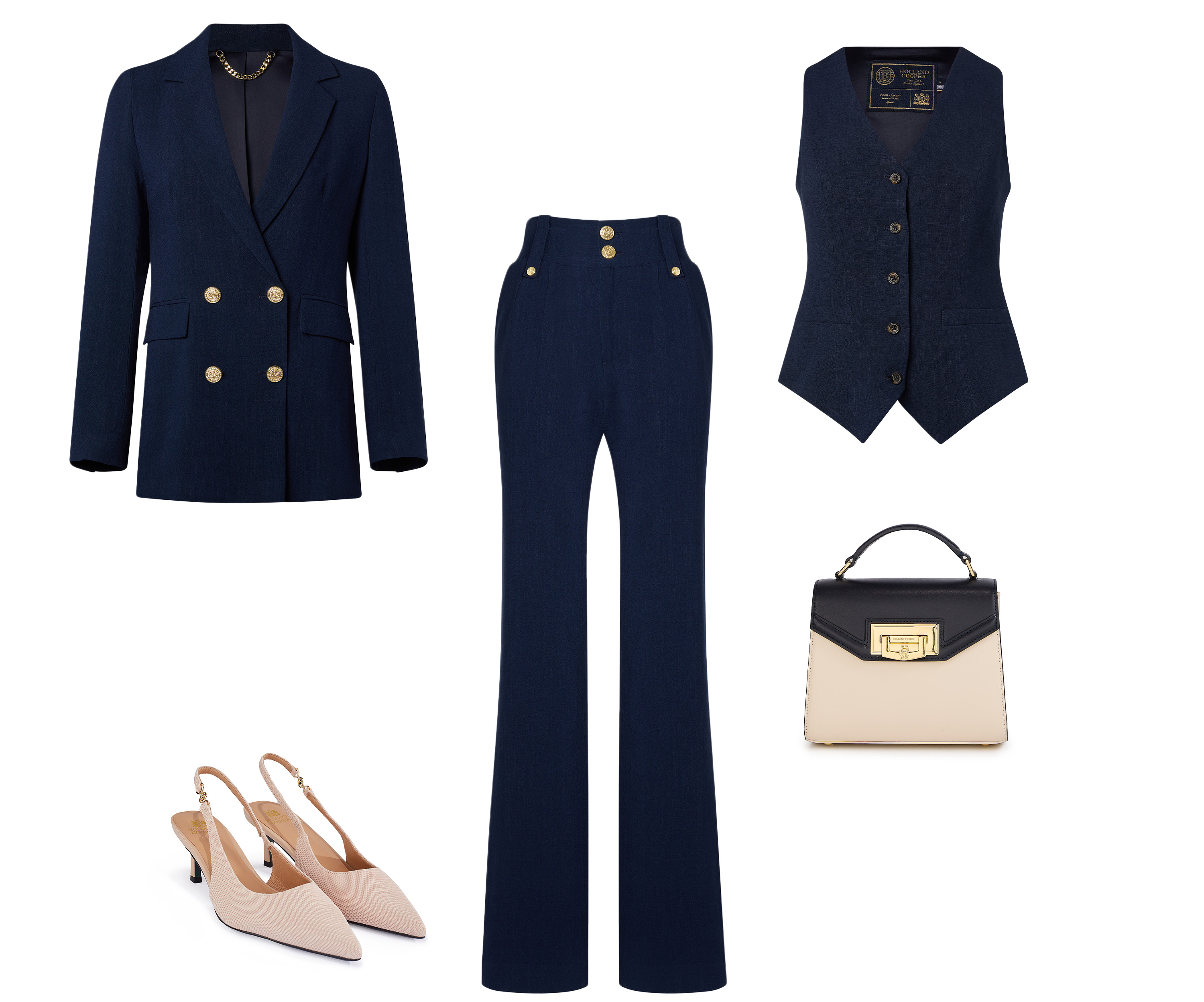 Shop the Navy Linen Look