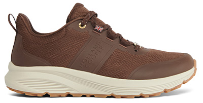 Burghley Waterproof Trainer (Chestnut)