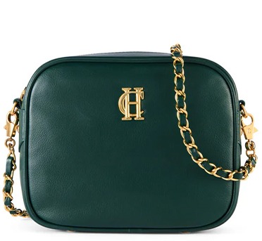 Soho Camera Bag (Emerald Leather)