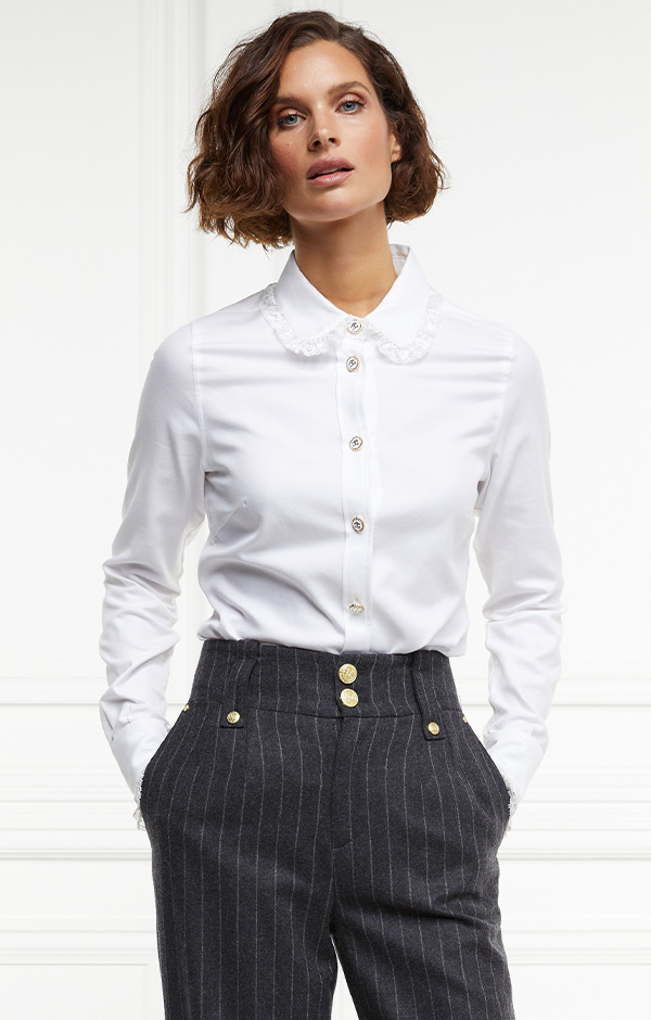Rose Shirt (White)