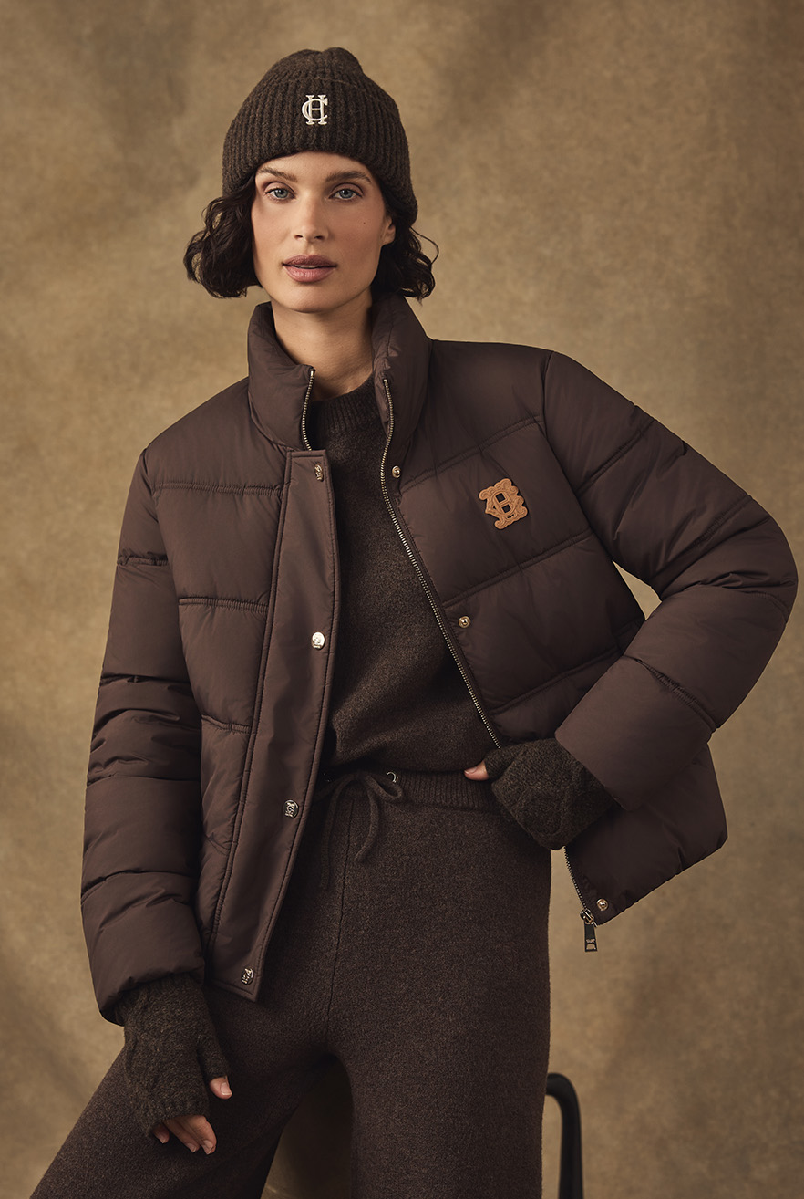 Milton Padded Jacket (Chocolate)