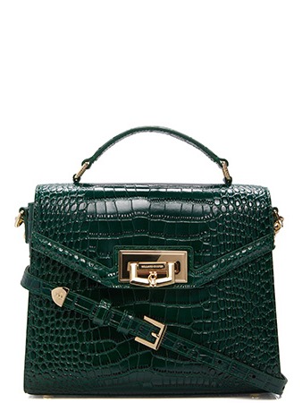 Cheltenham Bag (Emerald Croc)