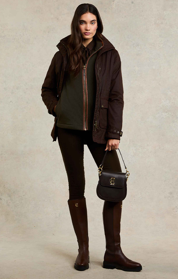 Chelsea Saddle Bag (Chocolate)