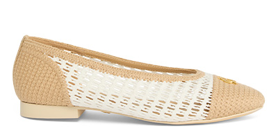 Ballet Shoe (Cream Tan Rattan)