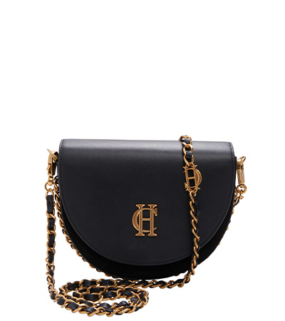 Camden Cross Body Bag (Black Chain)