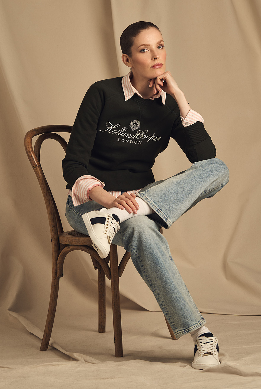 Script Crew Sweat (Racing Green)