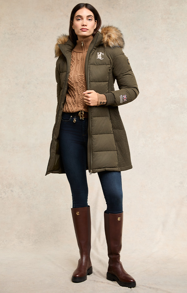 Team Padded Coat (Khaki)