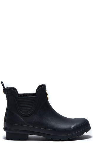 Rubber Chelsea Boot (Black)