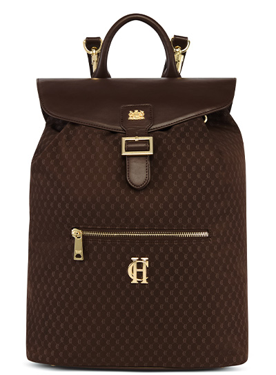 Regency Backpack (Chocolate Monogram)