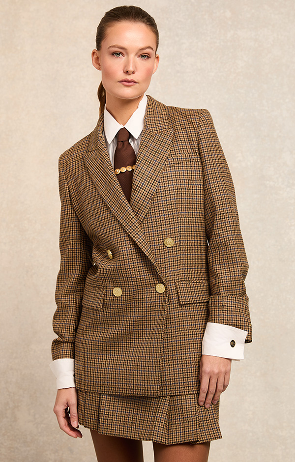 Belgravia Blazer (Abbot Check Tweed)