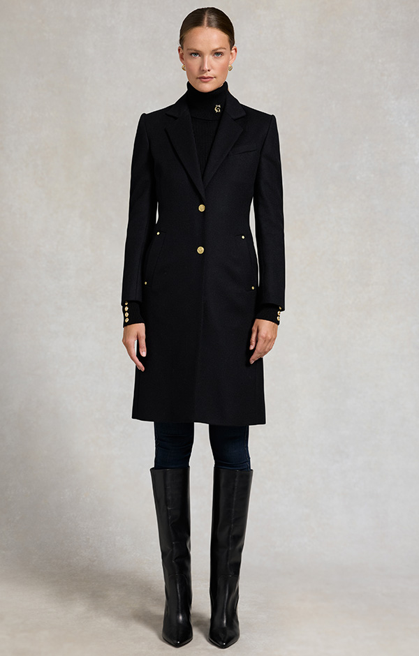 Regency Coat (Soft Black)