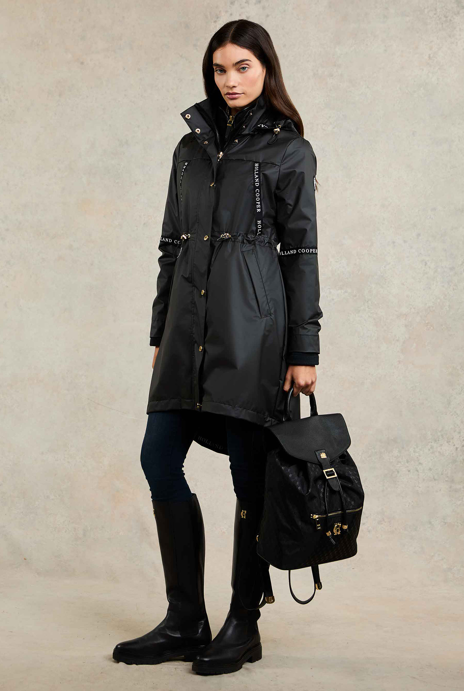 Rain Coat (Matte Black)