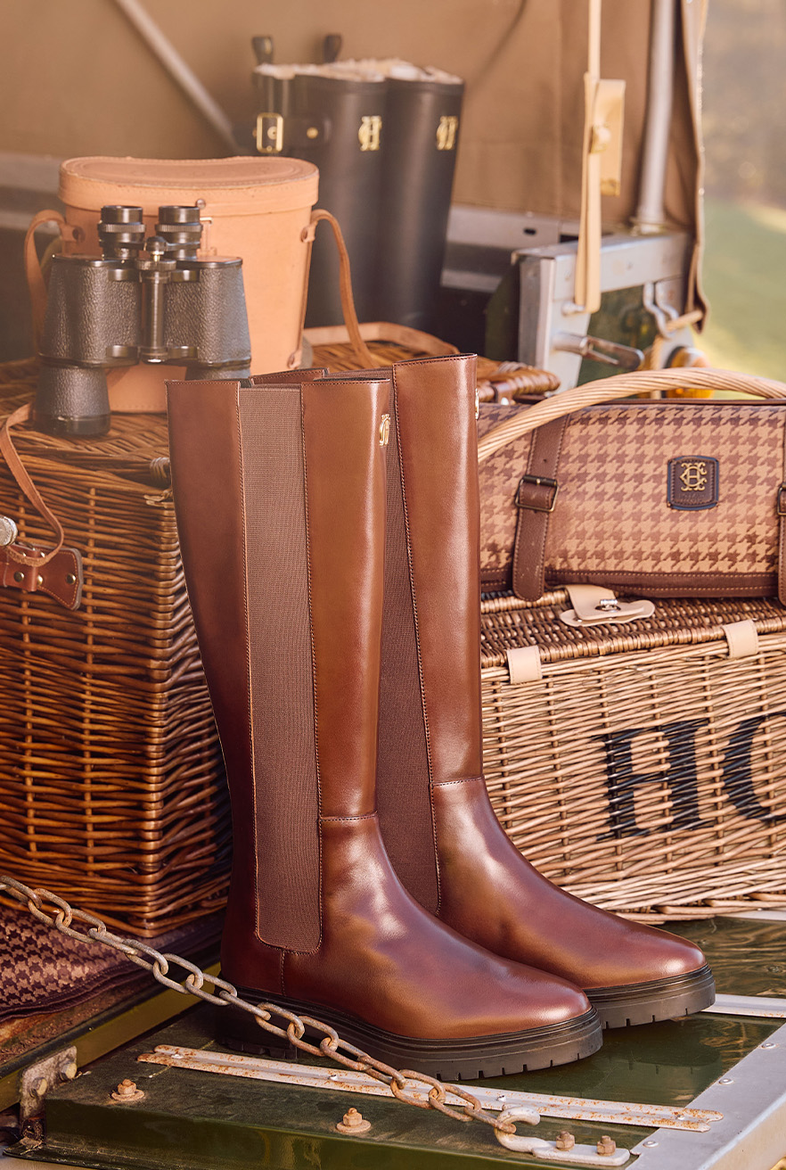 Astoria Knee Boot (Rich Chocolate)