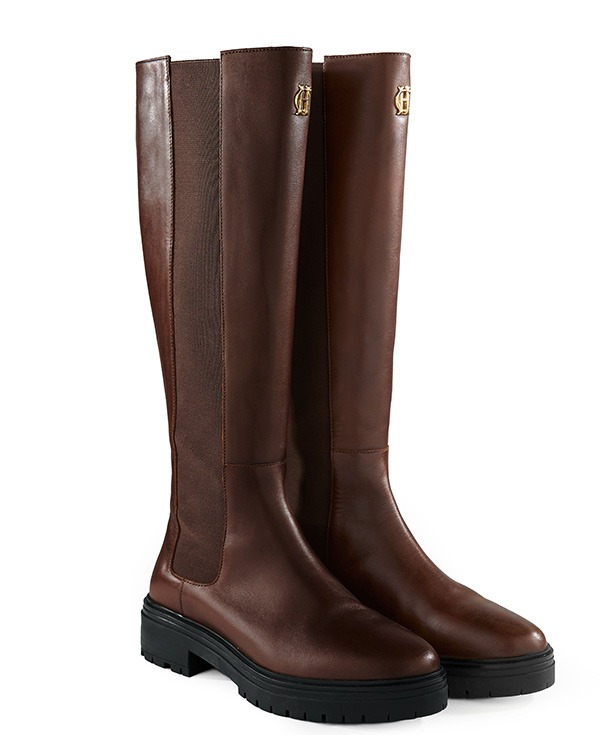 Astoria Knee Boot (Rich Chocolate)
