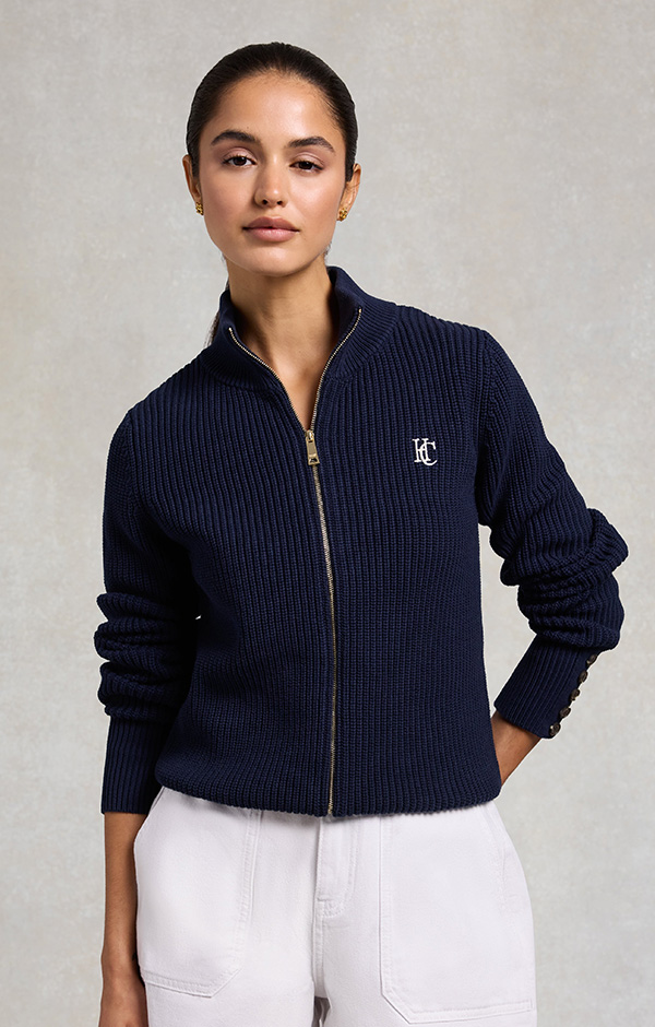 Northleach Cardigan (Ink Navy)