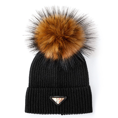 Burghley Bobble Hat (Black)