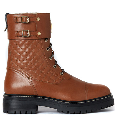 Camden Biker Boot (Tan)