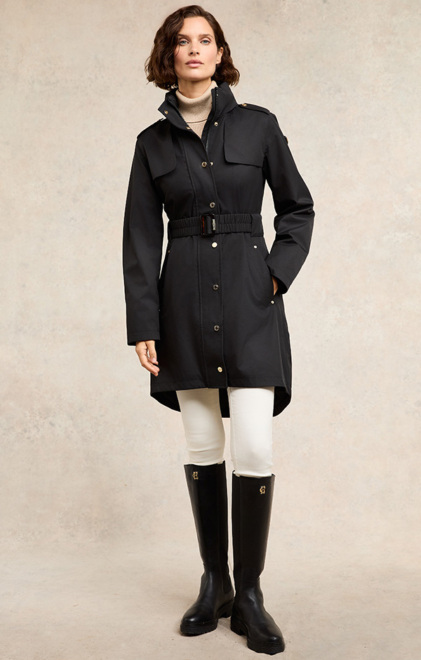 Rosedale Waterproof Parka (Black)