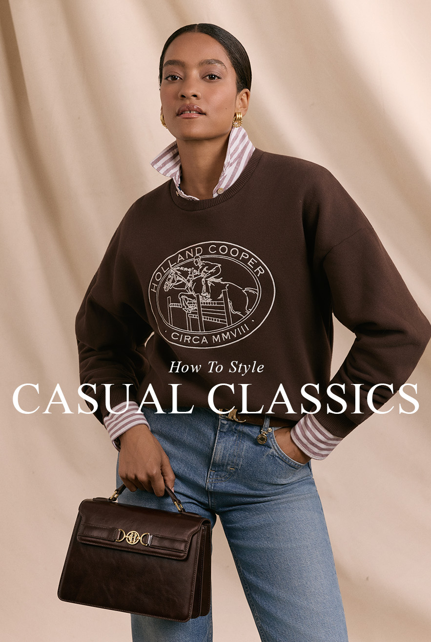 Relaxed Fit Crew Neck Sweat (Walnut)