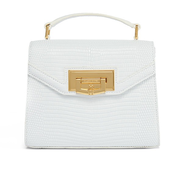 Mini Cheltenham Bag (White Lizard)