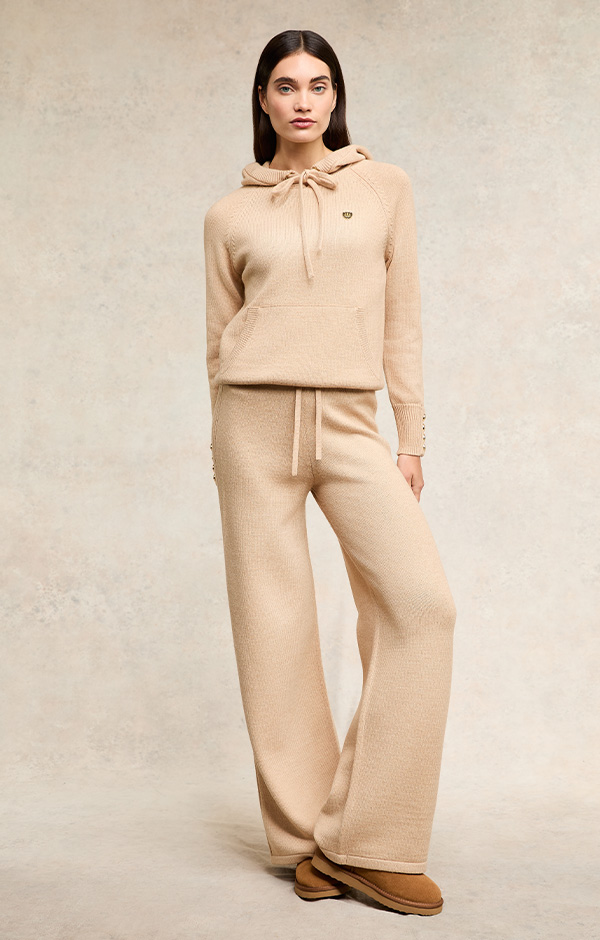 Verbier Wide Leg Pant (Light Camel)