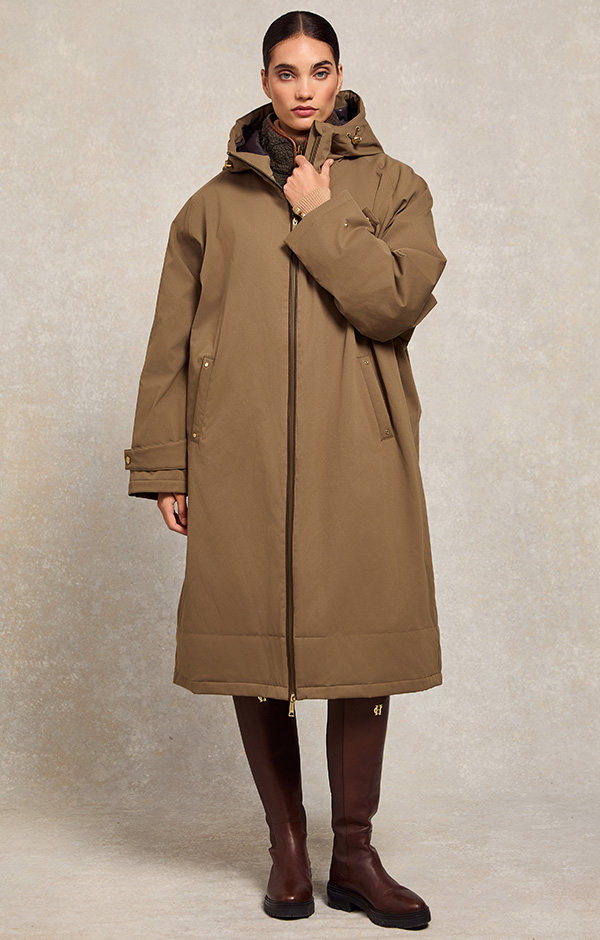 One-Size Lightweight Waterproof Coat (Mink)