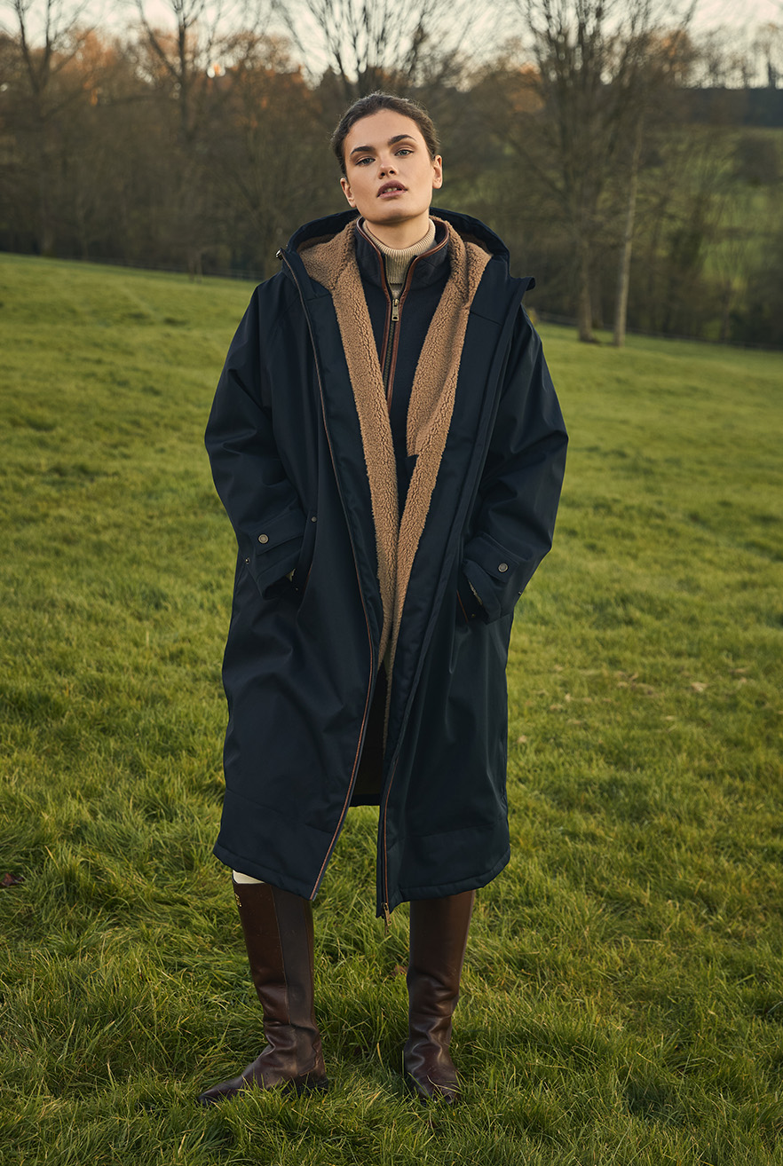 One-Size Waterproof Coat (Ink Navy)
