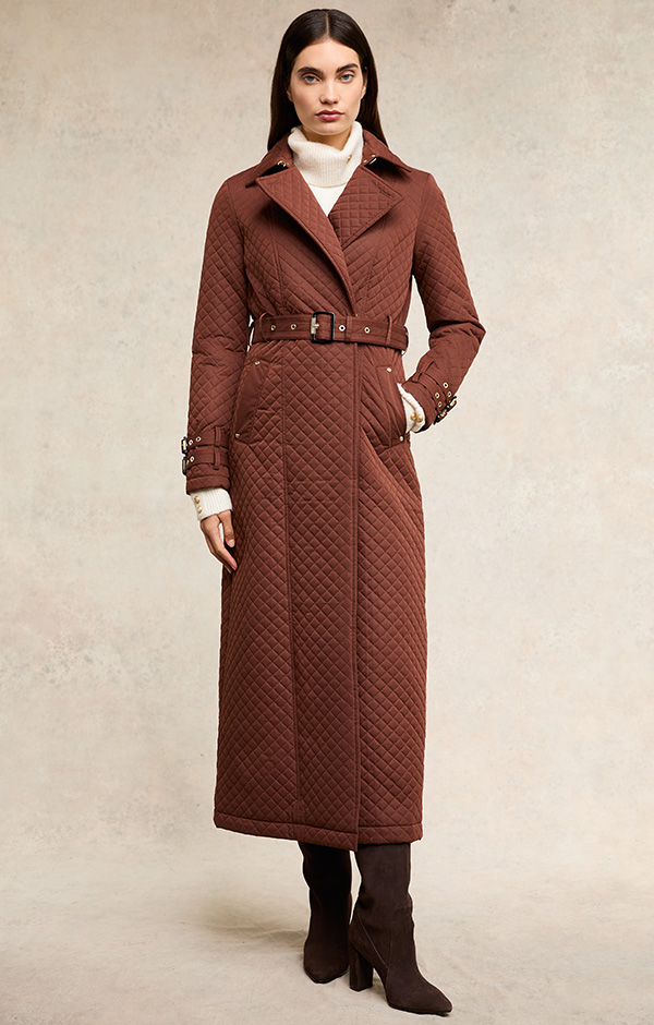 Leyburn Coat (Dark Amber)