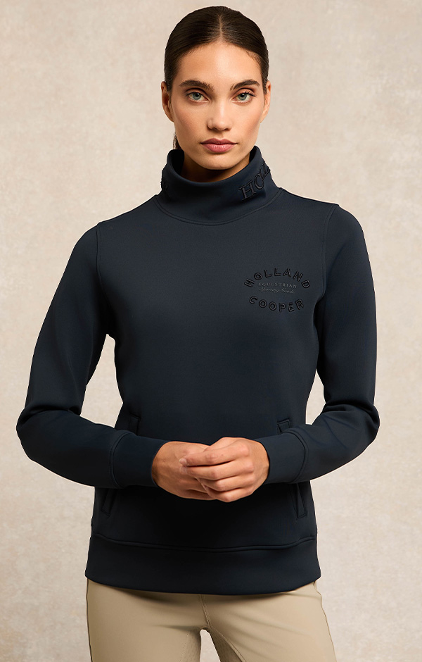 Training Funnel Sweat (Ink Navy)