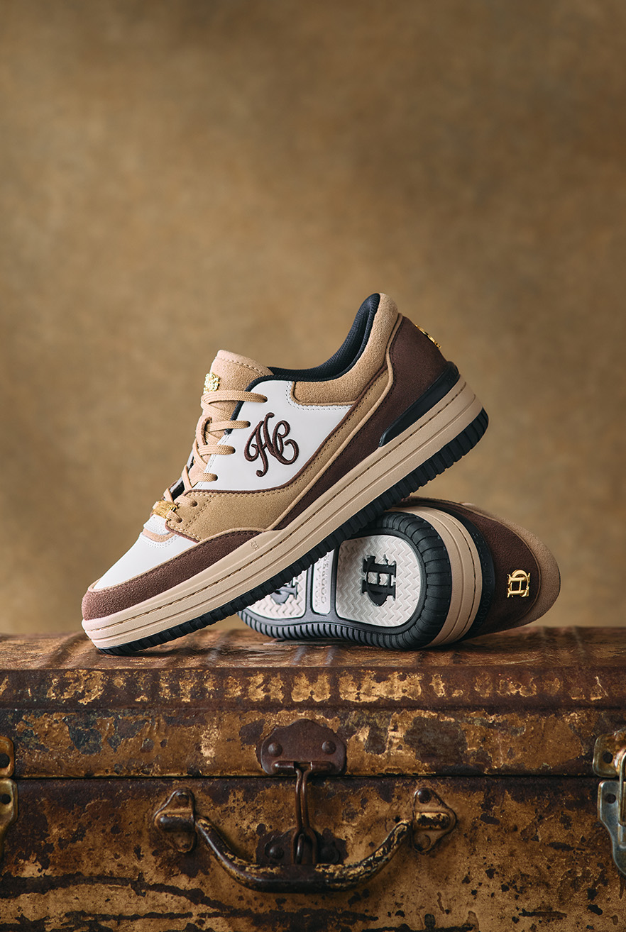 Retro Trainer (Taupe Tan Nude)