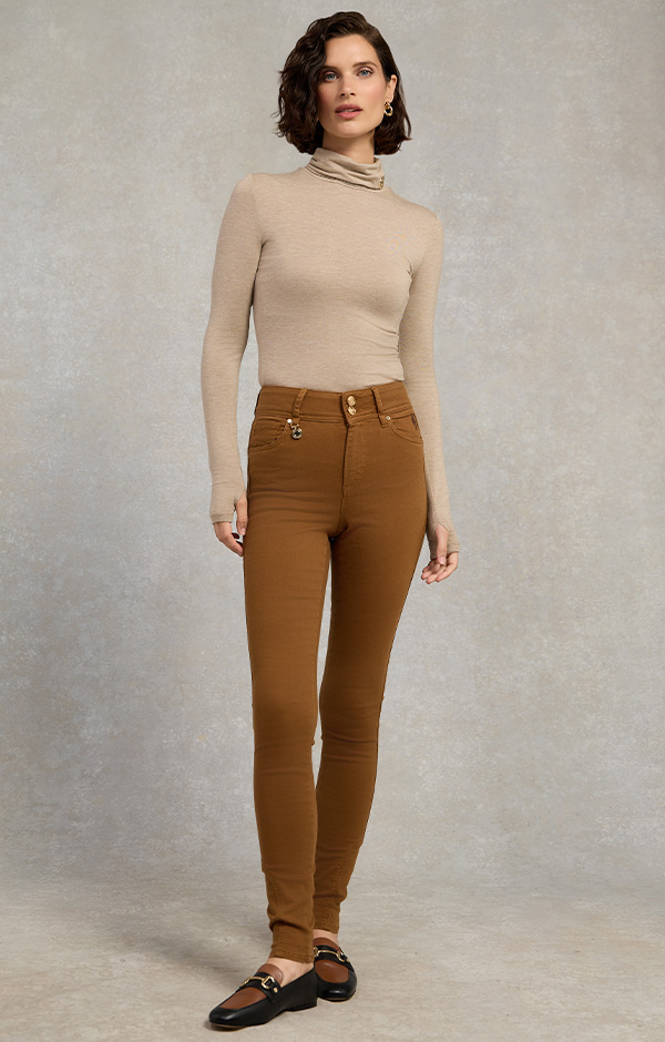 Jodhpur Jean (Dark Caramel)