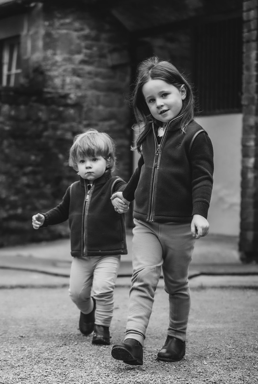 Little Country Fleece Gilet (Ink Navy)