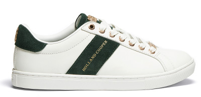 Knightsbridge Court Trainer (White Racing Green)