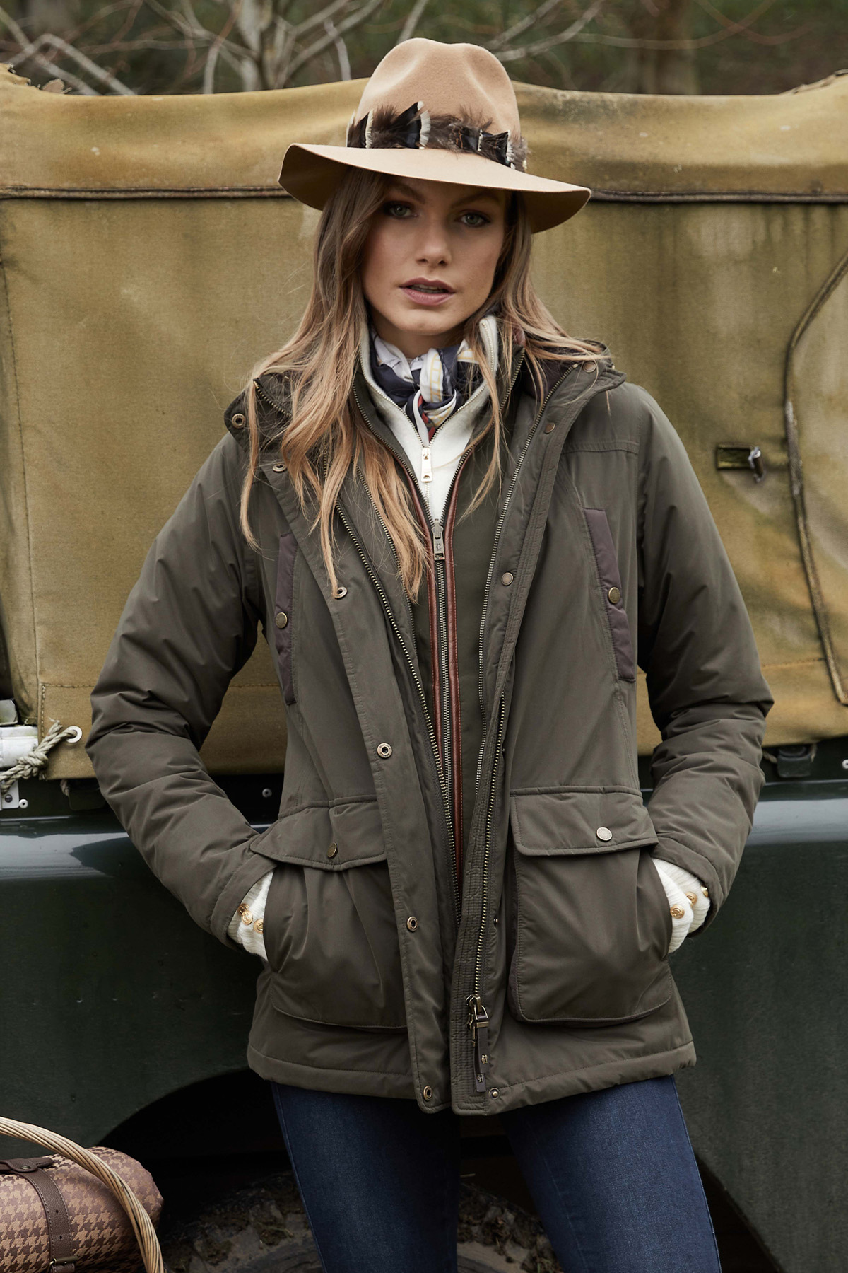 Stamford Country Coat (Khaki)
