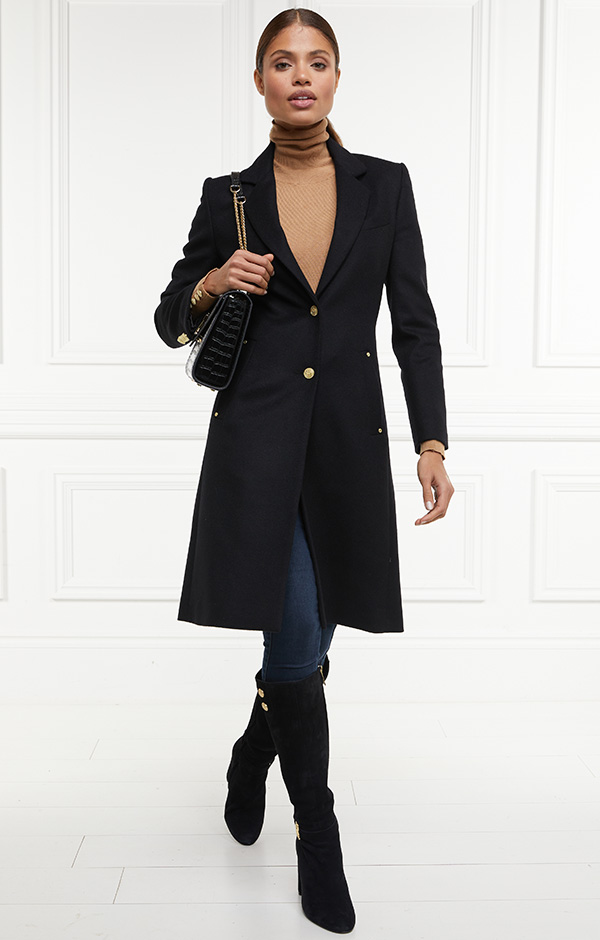 Regency Coat (Soft Black)