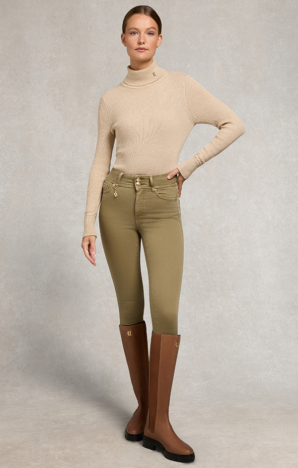 Contour Skinny Jean (Washed Sage)