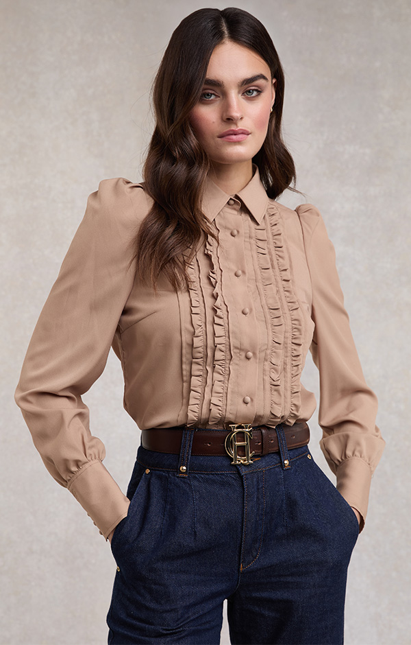 Clarissa Shirt (Caramel)