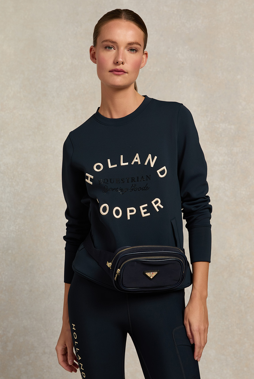 Burghley Belt Bag (Ink Navy)