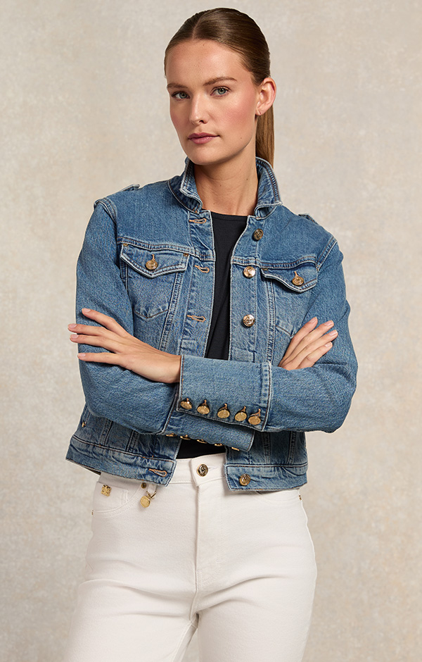Iconic Denim Jacket (Classic Indigo)