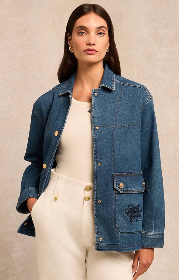 Denim Chore Jacket (Vintage Indigo)