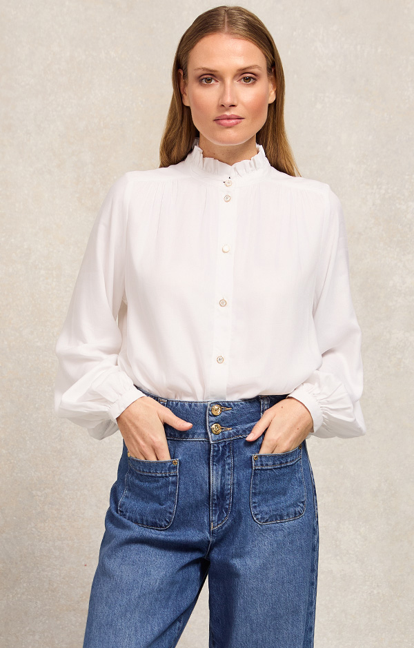 Lilibet Blouse (White)