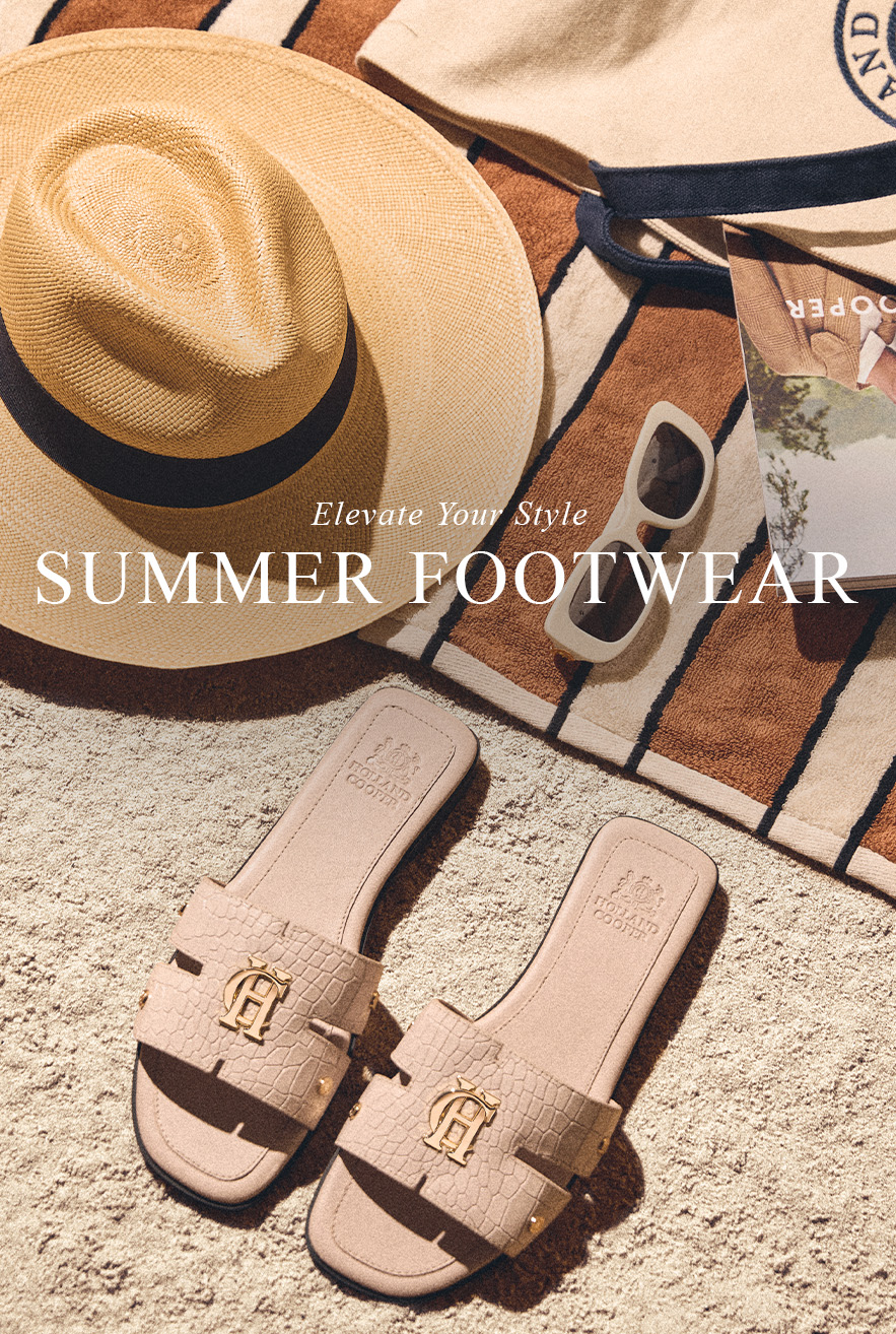 Monogram Slides (Dusty Pink Croc)
